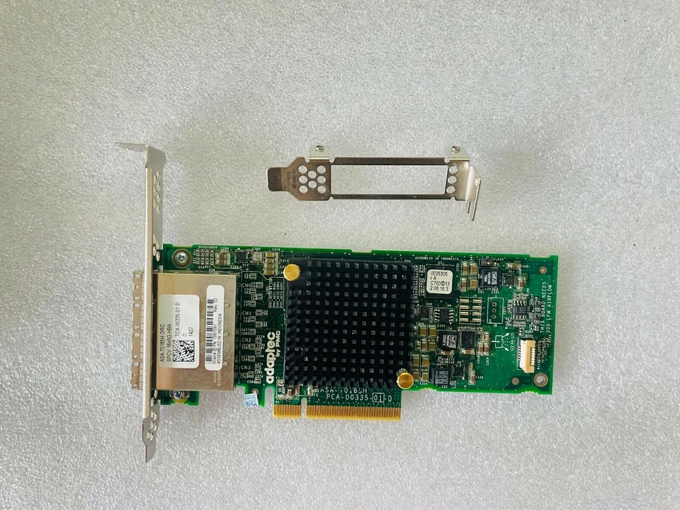 Microsemi Adaptec ASA-80165H/Dell 16 Port External SAS HBA SFF8644 PCI-E 3.0x8 - Image 4 of 4