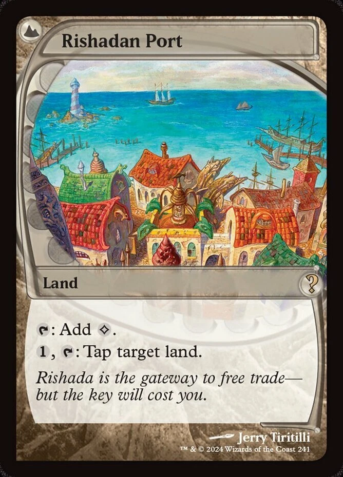 Rishadan Port Individual Magic: The Gathering Cards with Foil for