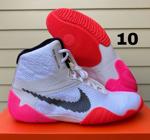 Mens size 10 Nike Tokyo SE Tawa Wrestling Shoes White/Black/bright Crimson | eBay