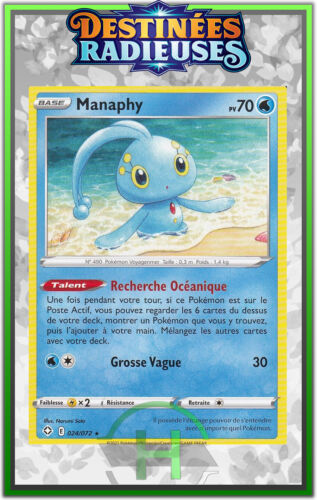 Manaphy - EB4.5:Destinées Radieuses - 024/072 - Carte Pokemon Neuve Française - Photo 1/1
