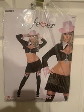 NWOT Smiffy  s Gangsta Girl Costume Adult Size M Jacket Top  Skirt Pink Black