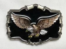 The Great American Buckle Co 1983 - ￼American Eagle - Belt Buckle - Made In USA