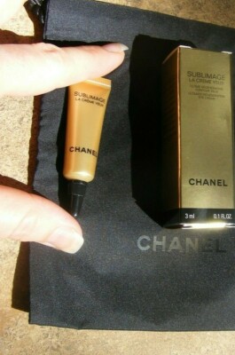 CHANEL SUBLIMAGE-La Creme Yeux- Mini EYE CREAM Tube-Mini:1 x3 ml +