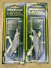 Megabass (Lot Of 2) X-80 Trick Darter Suspending Jerkbaits! Free Shipping! NWT
