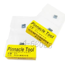2pcs CCMT060208 PCD carbide inserts High quality hardness carbide bits for steel