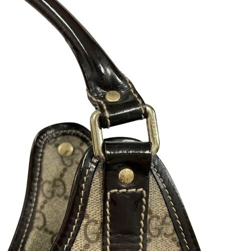 Gucci 203494 Jackie Handbag Shoulder Bag GG Supreme Canvas