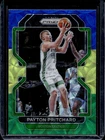2021 Panini Prizm Basketball Choice Blue Yellow and Green Payton Pritchard #17