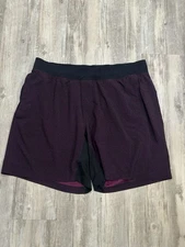 Lululemon THE Shorts Men's XL Razor Twill Marvel Black Athletic LM7901SC50117