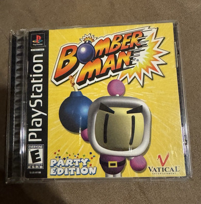 Vatical Bomberman Party Edition Sony PlayStation 1 NTSC-U/C E 2000 Multiplayer