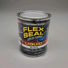 Flex Seal Liquid, 16 oz, Black, Liquid Rubber Coating Sealant