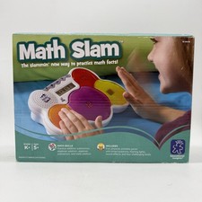 Math Slam Game Challenge Education Lights Sounds Addition Subtraction Learning