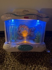 Fisher Price Ocean Wonder Aquarium Light Sound Crib Soother Toy Works