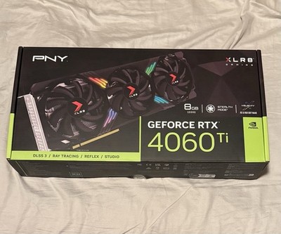 PNY NVIDIA GeForce RTX 4060 Ti OC XLR8 8GB GDDR6 Graphics Card