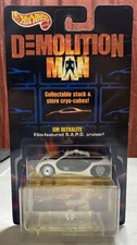 1993 Hot Wheels Demolition Man GM Ultralite Film Featured S.A.P.D. Cruiser