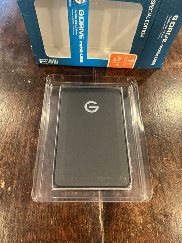 G-Technology 1TB G-Drive Mobile USB Portable External Hard Drive Mac Apple PC - Picture 3 of 5