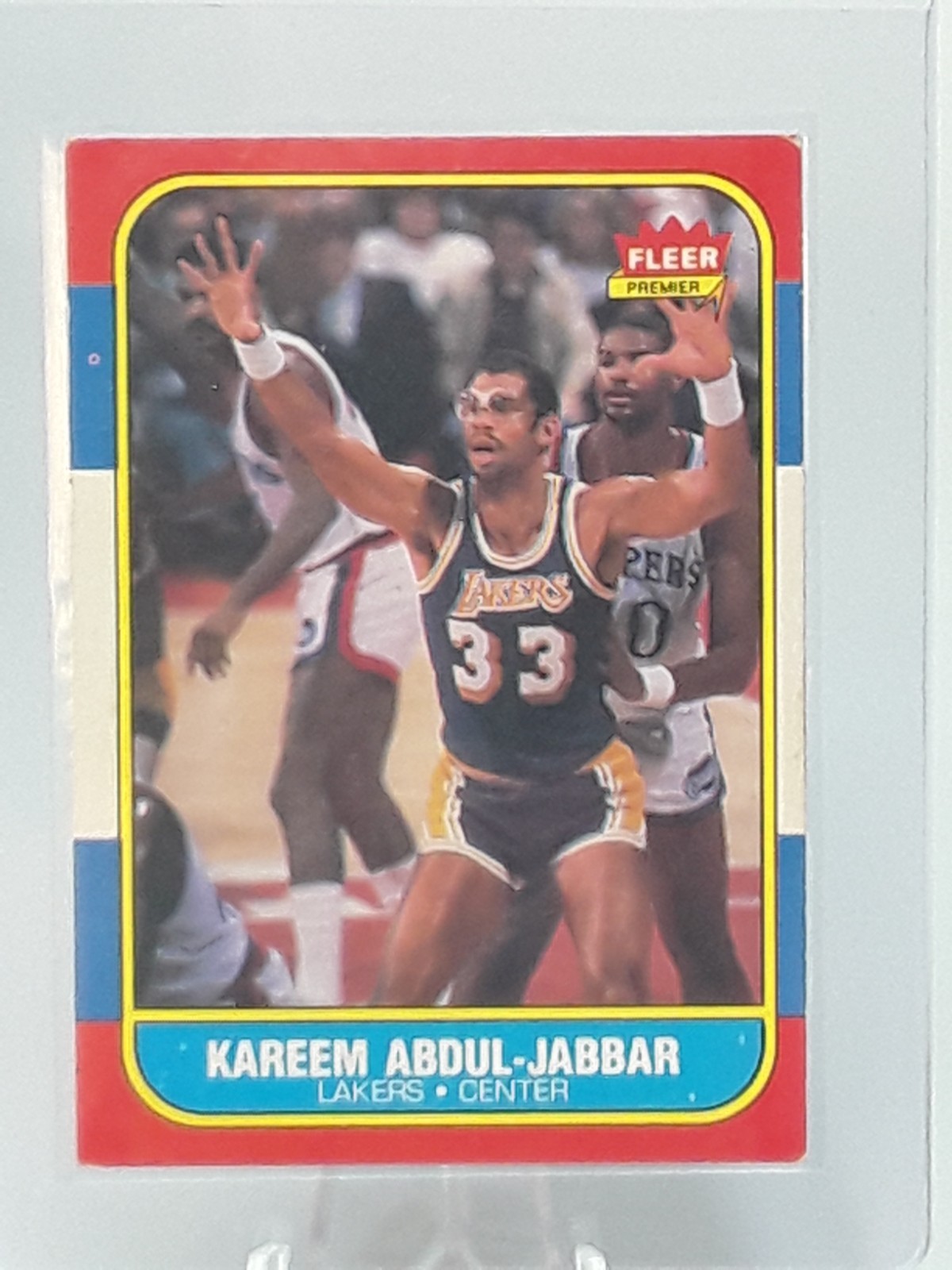 1986-87 Fleer Premier - Kareem Abdul-Jabbar #1