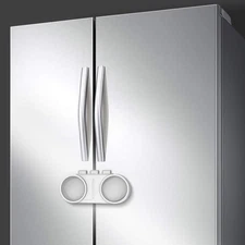 Baby Safety French Fridge Door Lock Freezer Refrigerator Cabinet Cupboard