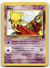 Abra 49/82 Unlimited Common Team Rocket MP