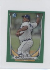 2014 Bowman Chrome Minis Green Refractor 11/15 Melvin Mercedes #70 0j6