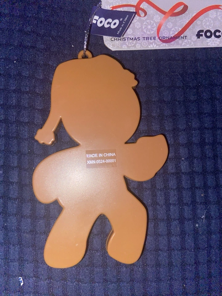 Green Bay Packers Gingerbread Man Christmas Holiday Ornament - FREE SHIPPING - Изображение 3 из 3