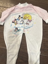 Playskool Disney Mickey And Friends Vintage Infant Large Pajamas