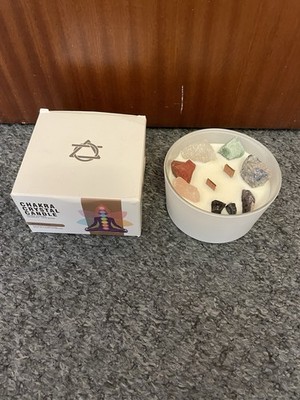 Große Chakra Kristall Kerzen - sieben Charkra - Mondstrahlen Duft - KOSTENLOSE LIEFERUNG
