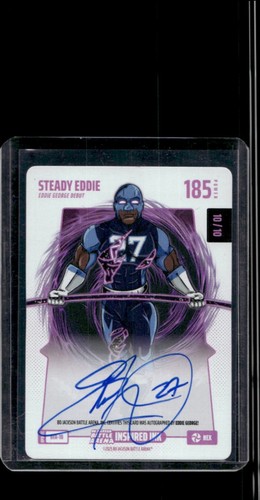 2025 Bo Jackson Battle Arena Steady Eddie Inspired Ink Hex Auto #BFA-18
