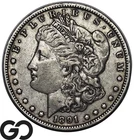 1891-O Morgan Silver Dollar Coin Tougher Date, Lower Mintage