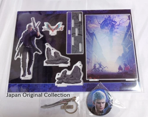 Devil May Cry 5 Nero Goods Set of 3 Capkuji From Japan