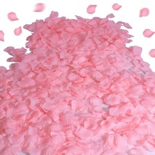 SITUMEIZI 1500PCS Pink Rose Petals Silk for Romantic 1500, 