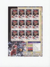 2004 St Vincent & The Grenadines Commemorative Stamp LeBron James 1j2e