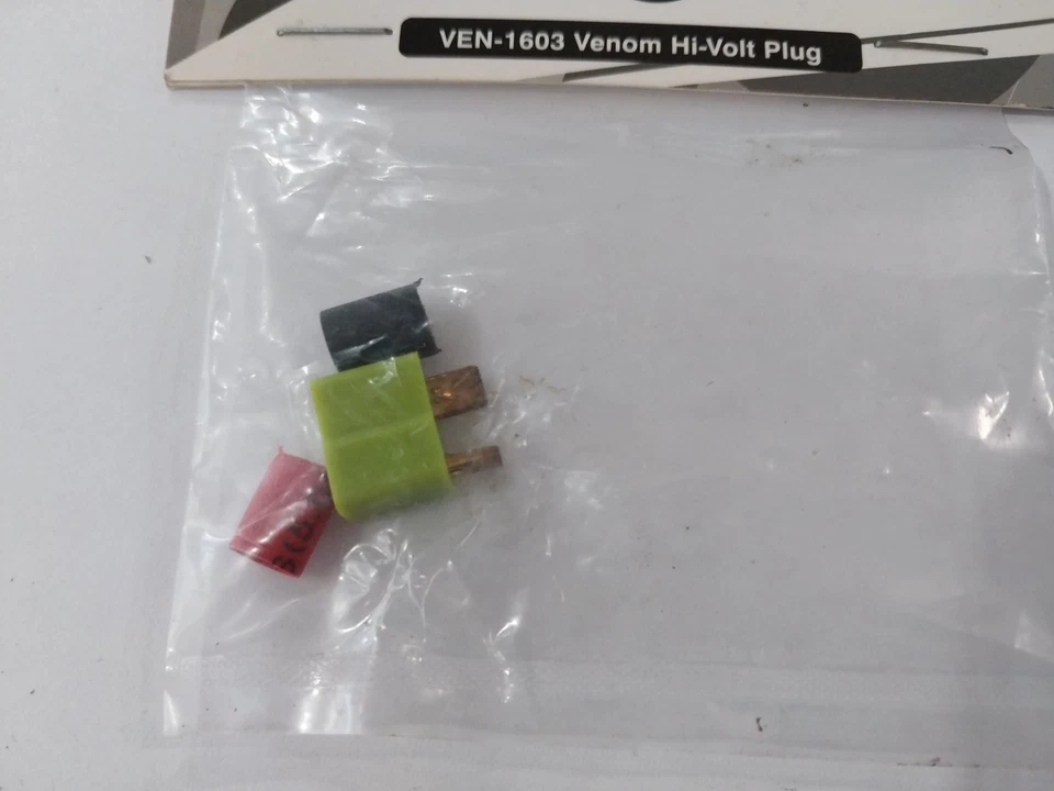 Venom Racing RC Spare Parts HI-VOLT PLUG VEN-1603 (DEANS TYPE) BRAND NEW - Image 3 of 4