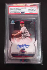 GRIFF McGARRY 2023 Bowman 1st Chrome Auto #CPA-GM PSA 10!