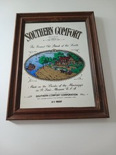 Southern Comfort Vintage Advertising Picture Mirror