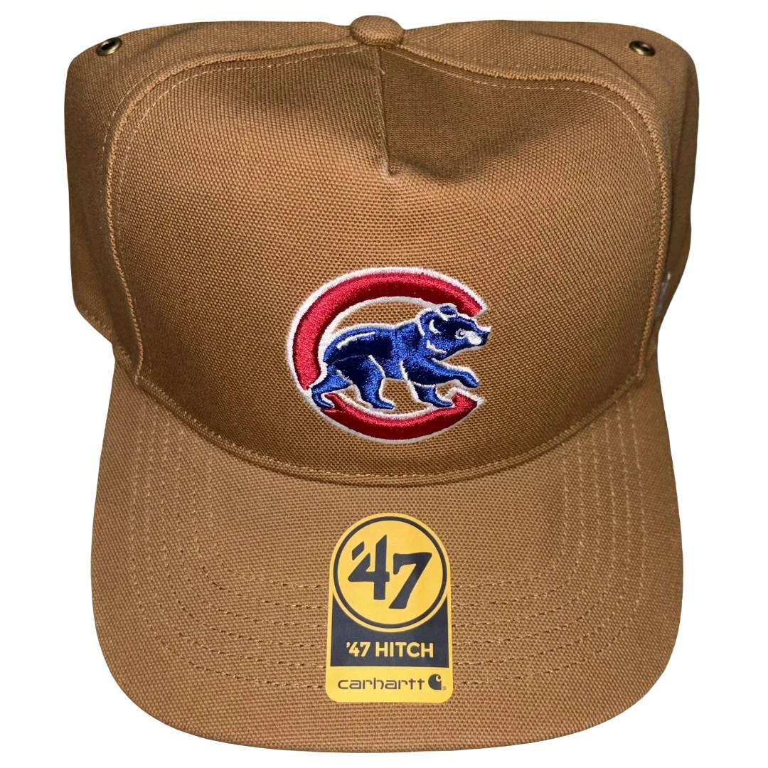 Chicago Cubs Carhartt x 47 Hitch Adjustable Snapback Hat Cap Mens