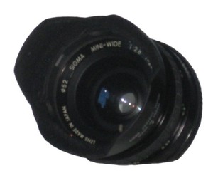 Sigma Mini Wide 28mm 2.8 (Y/C Mount - Yashica/Contax)