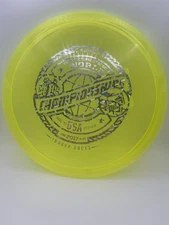 Innova Disc Golf 1st Run Neon Yellow RocX3 2017 PDGA World Champ Stamp 180g