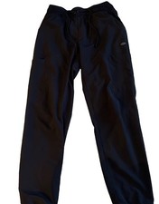 Dickies Teal Scrub Pants Unisex Size M Polyester Solid Medical Industry