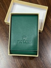 Genuine Rolex Leather Watch Travel Pouch Service Center Case 2025 New in Box