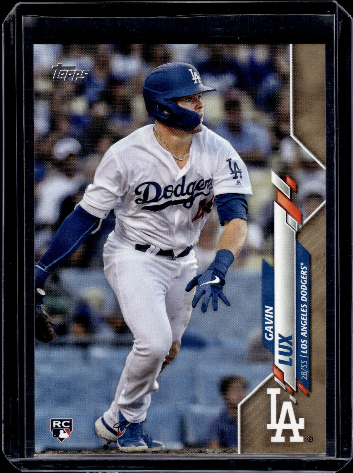2020 Topps #292 Gavin Lux Rookie Gold #/2020 Dodgers RC