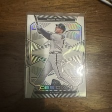 2020 Panini Obsidian Freddie Freeman SSP /8 ELECTRIC ETCH CONTRA REFRACTOR MVP