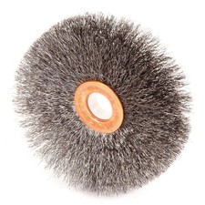 WEILER 90855 Wire Wheel Brush,1/2" to 3/8" Arbor 40L790