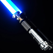 Full Metal RGB Luke Skywaker Lightsaber Sound Light FX Heavy Dueling Replica
