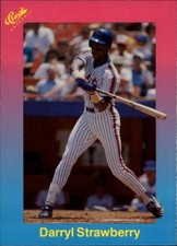 1989 Classic Light Blue #8 Darryl Strawberry - NM-MT