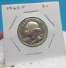 1965-P Washington QUARTER COIN 25 Cent Coin / Brilliant Uncirculated