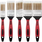 5pc Fine Paint Brush Set Soft Synthetic Bristles Home Painting DIY Decorating