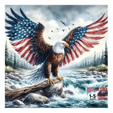 Eagle Diamond Painting Kits for Adults - Round Full Drill - 5D - Eagle Art Kit