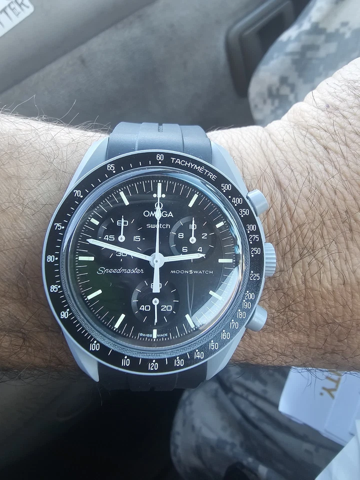 OMEGA Swatch Mission to Moonshine gold Moonswatch The Moon Speedmaster BRAND NEW - Image 3 of 4