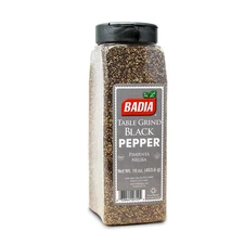 Black Pepper Table Grind, 16 Oz - Premium Seasoning for Cooking & Freshly Ground