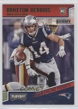 2018 Panini Playoff Rookies Kickoff Braxton Berrios #287 fz4